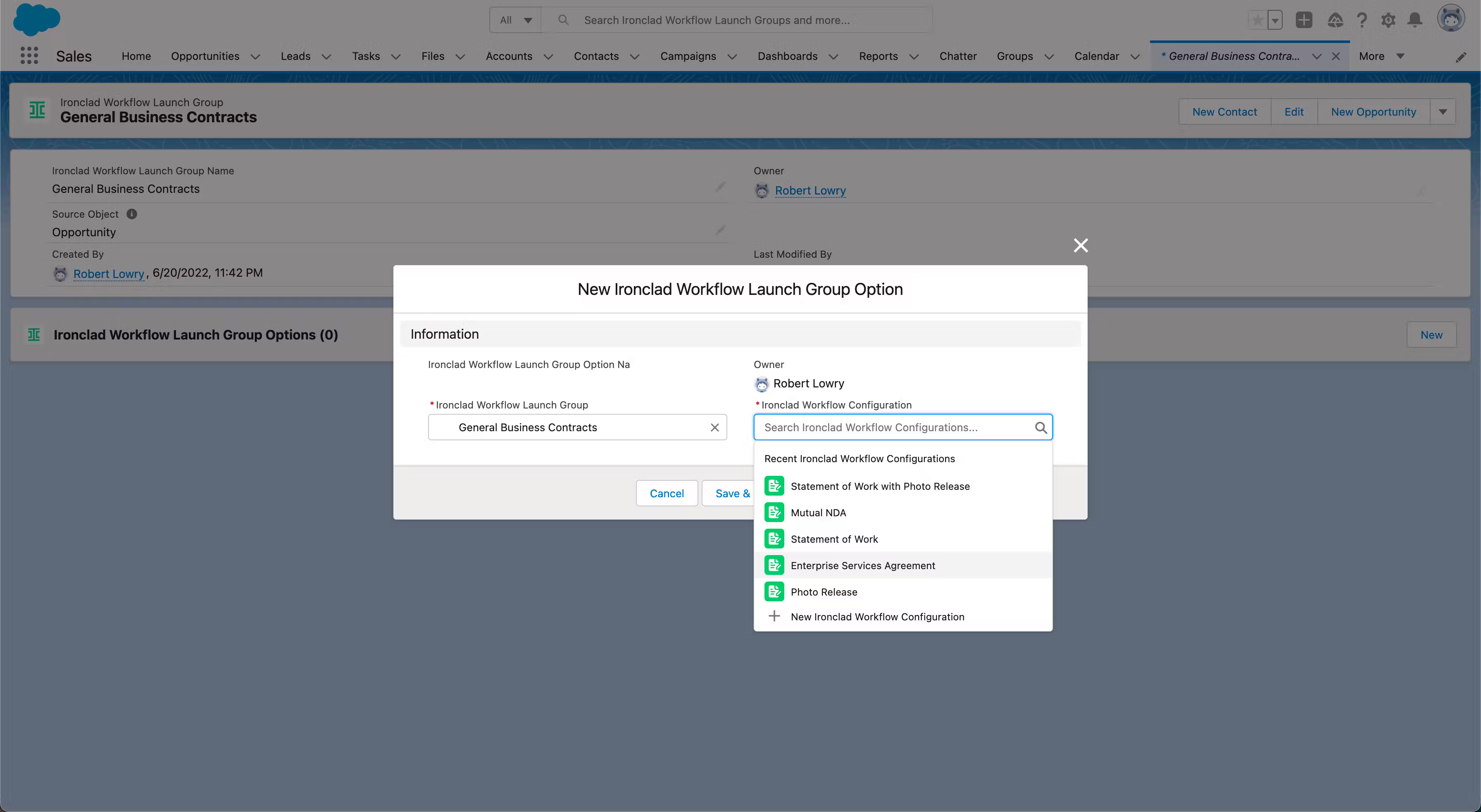 Configure Additional Workflow Launch Permissions – Ironclad