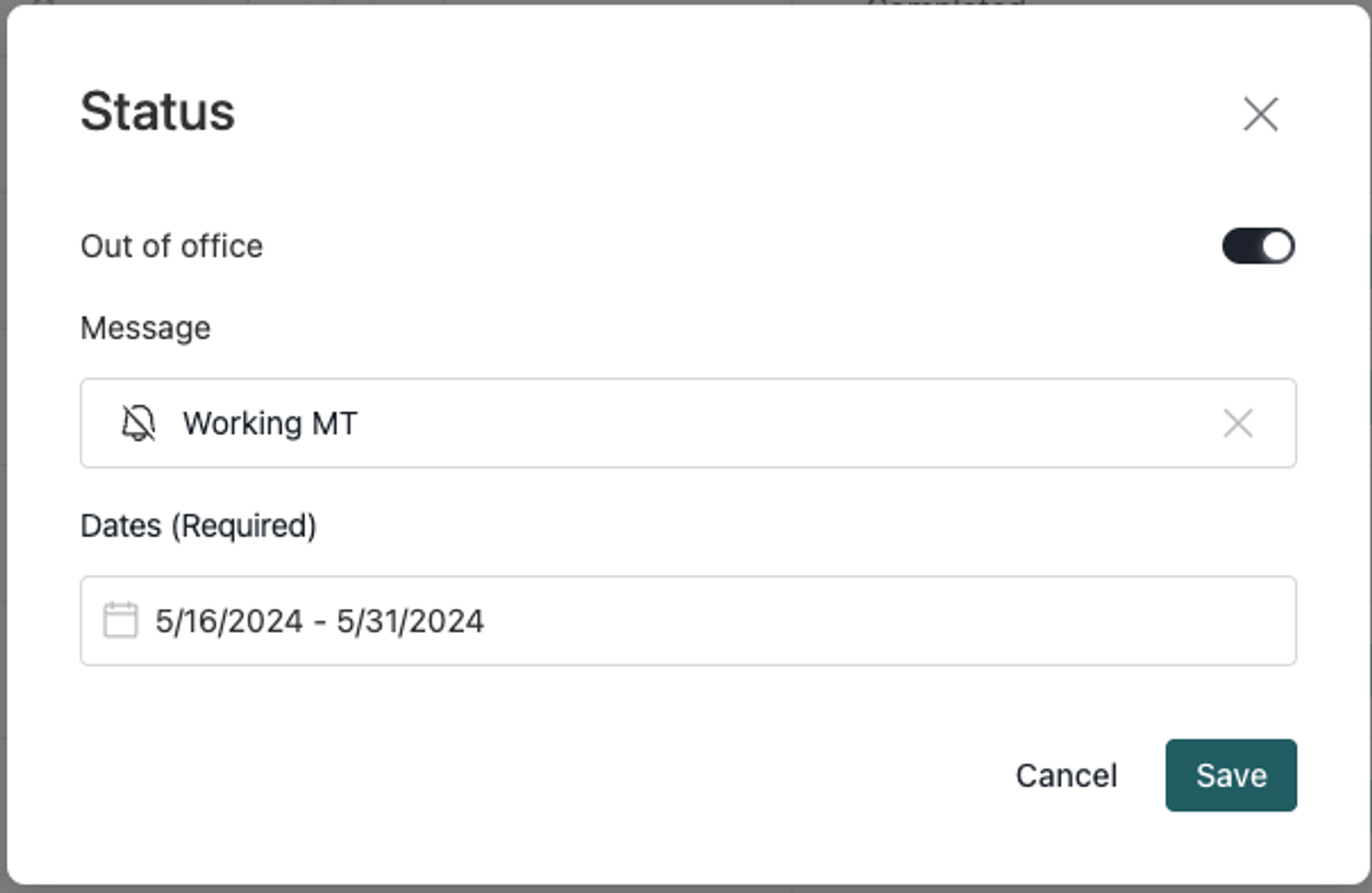 Set Your Out of Office Status – Ironclad