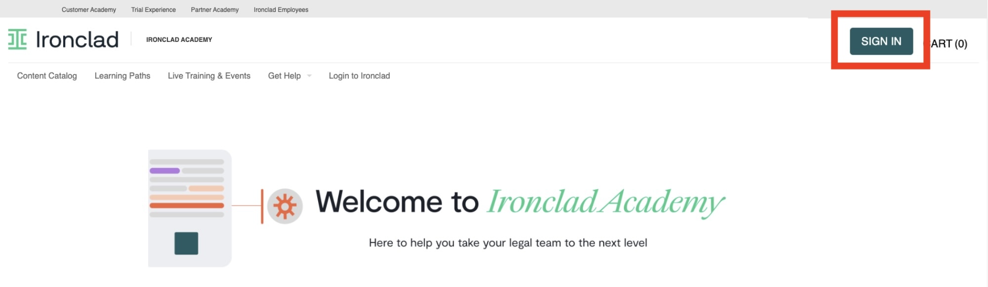 New Academy Homepage - SIGN IN .jpeg