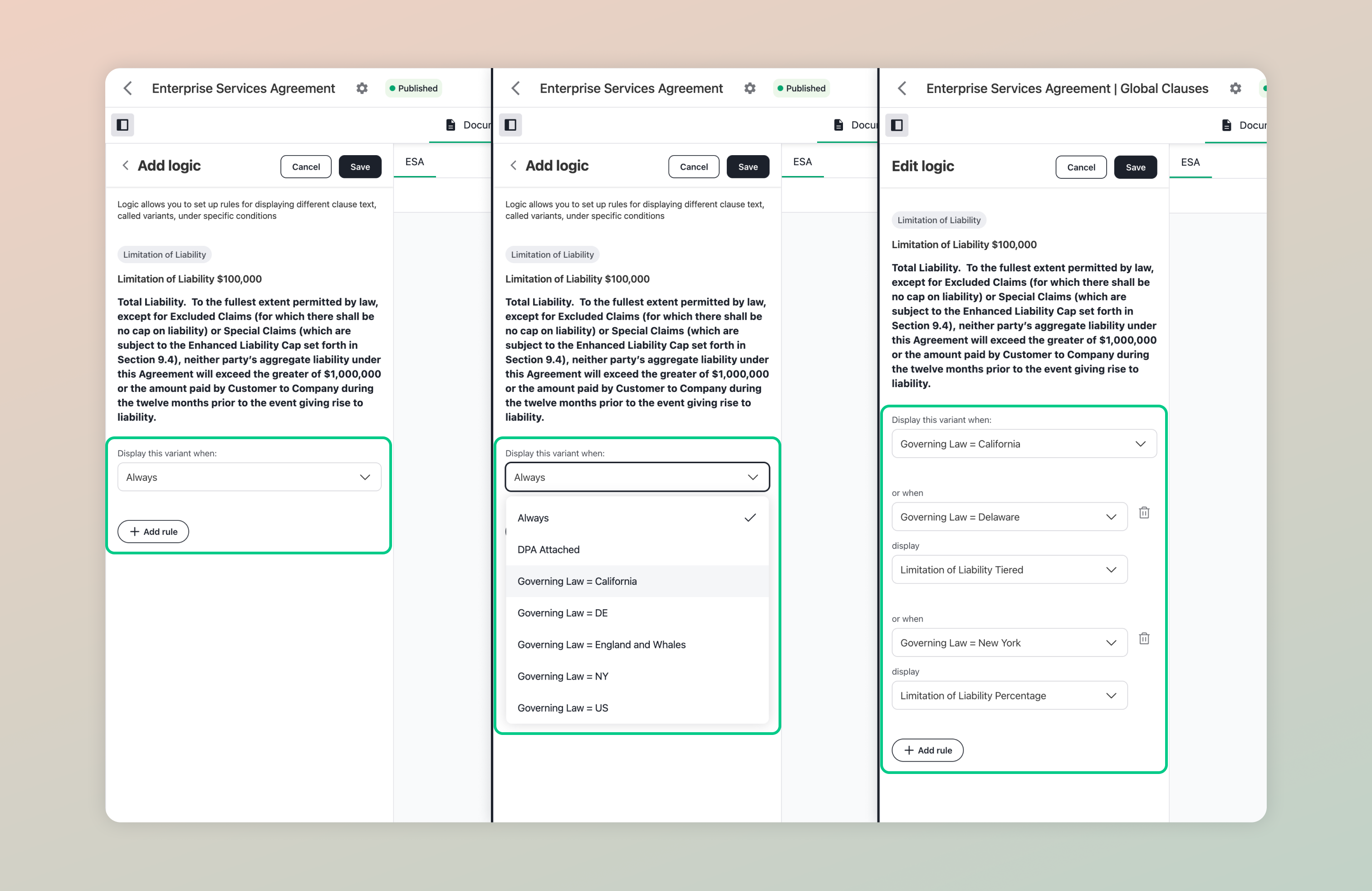 Ironclad-ClauseLibrary-ConditionalClauseTagging-1.png