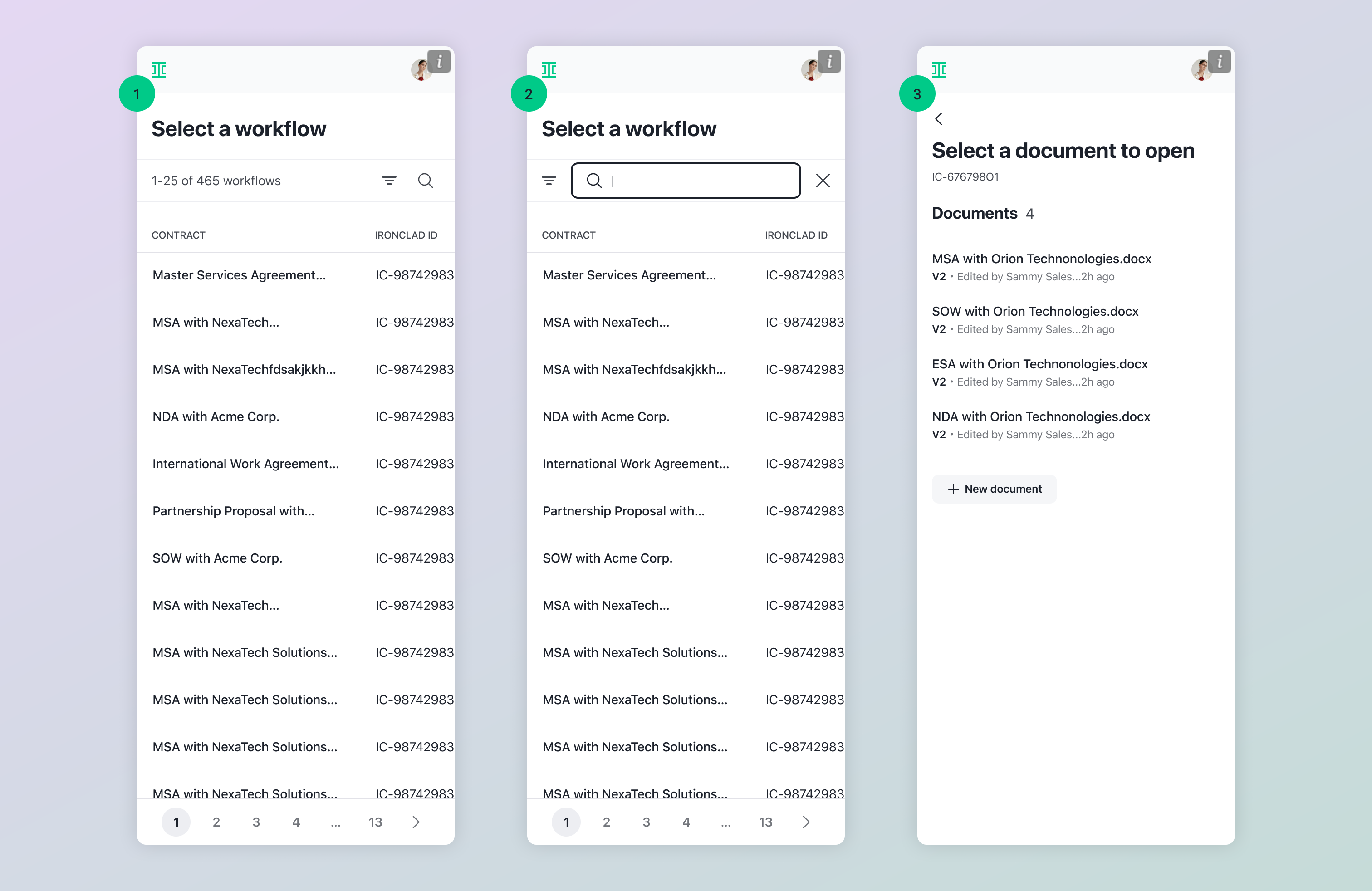IroncladforWord-Addin-SelectContract-1.png