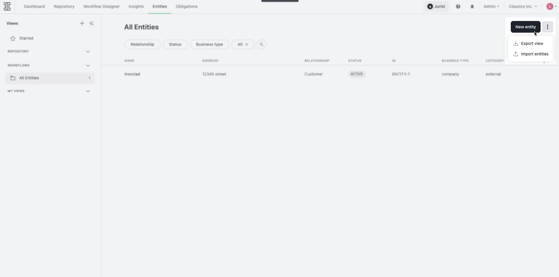 Introduction to Entities – Ironclad